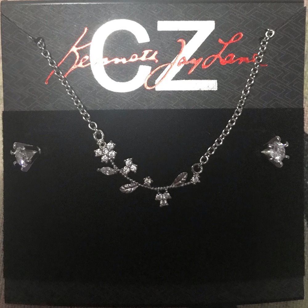 Kenneth Jay Lane Earrings and Necklace set
